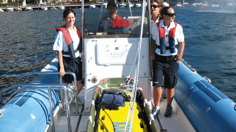 Rock Pin in water rescue